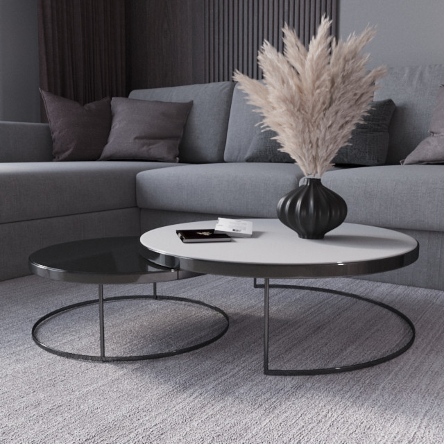 Визуализация современной гостиной