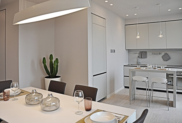 Appartamento centro storico Milano contemporary-kitchen