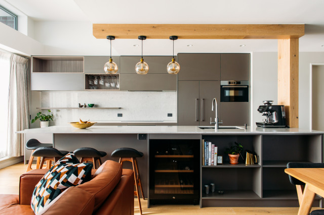 Kitchen with a View trendy-koekken