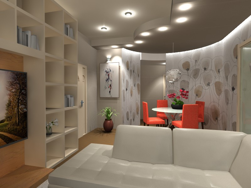 Design ideas for a living room in Rome.