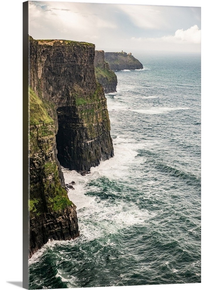 The Cliffs of Moher, County Clare, Ireland Wrapped Canvas Art Print, 32"x48