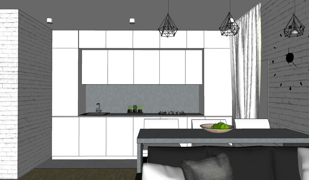 Эскиз таунхауса