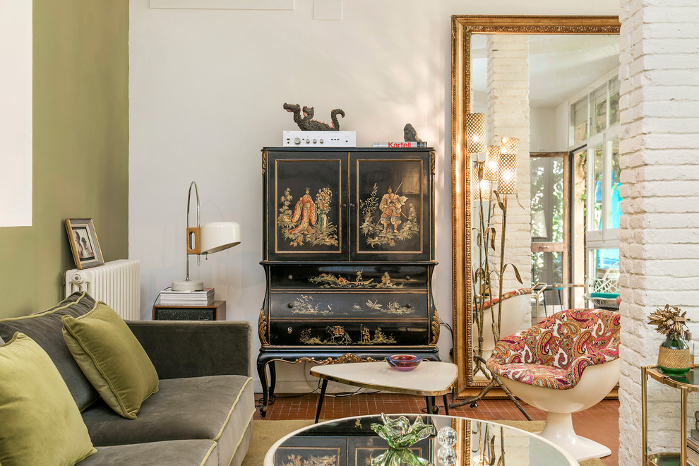 Inspiration for a 1950s home design remodel in Barcelona