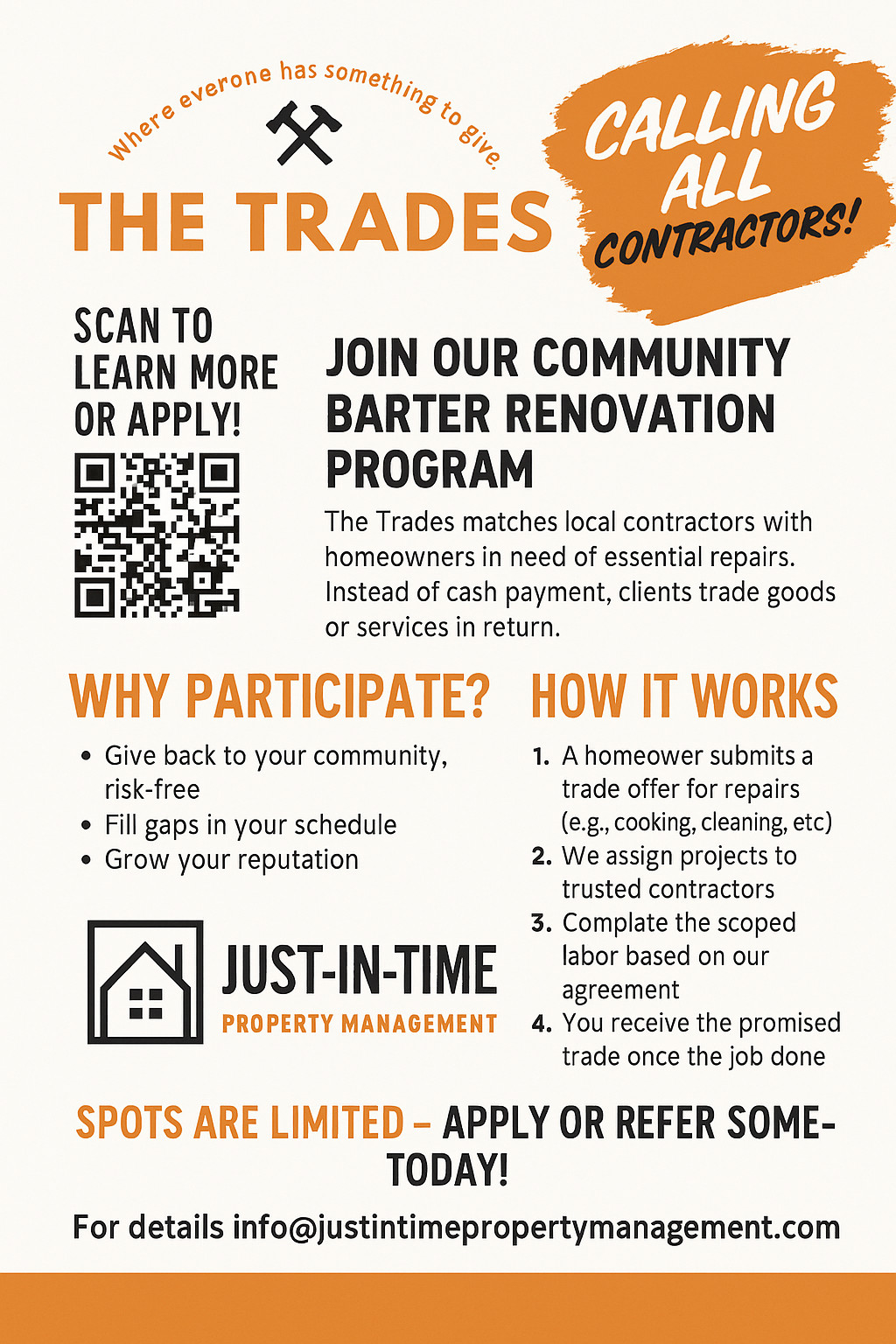 Contractor request