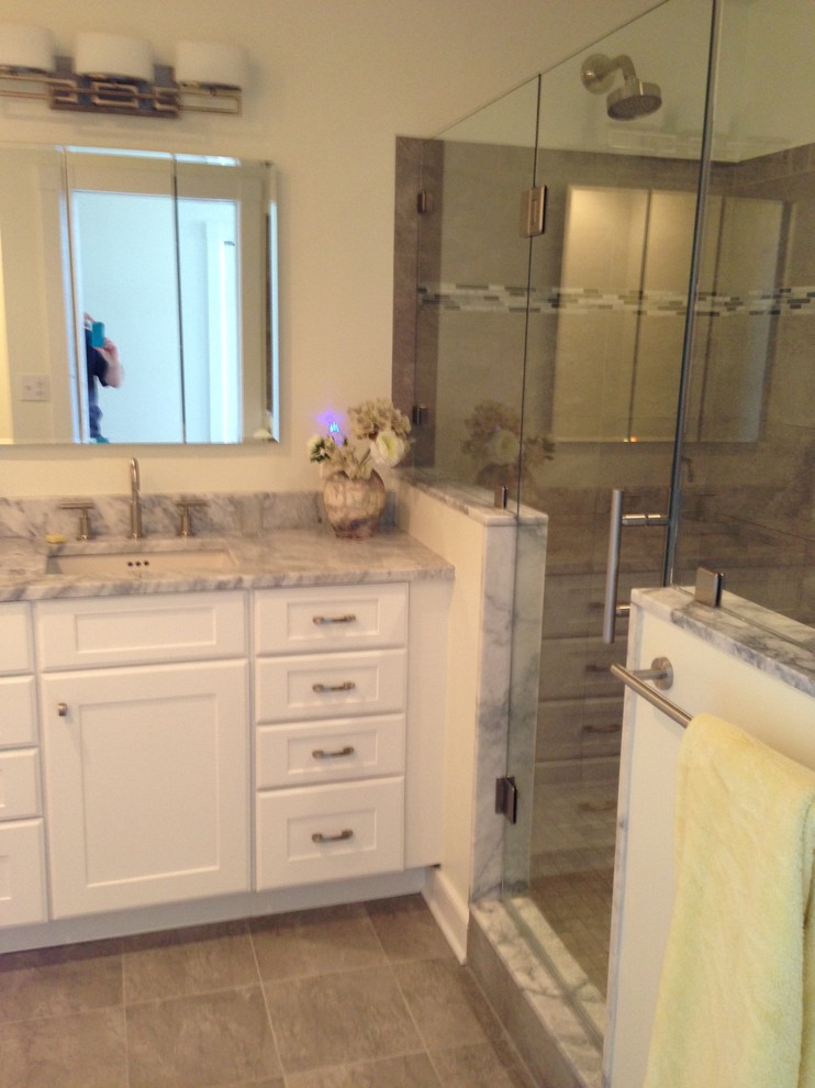 Inspiration for a contemporary home design remodel in Baltimore