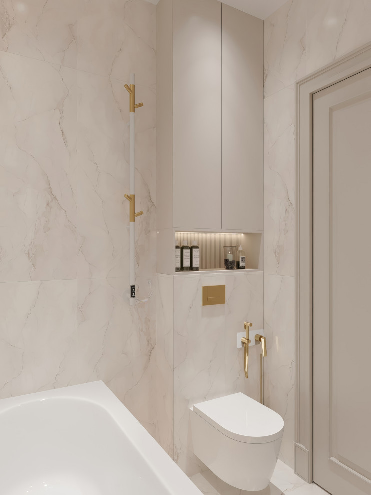 Trendy master drop-in bathtub photo