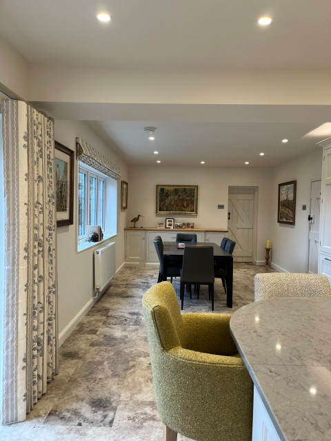 Open Plan Kitchen Diner transitional-kitchen