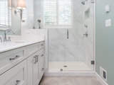 Transitional Bathroom by KBF by Audi Contractors