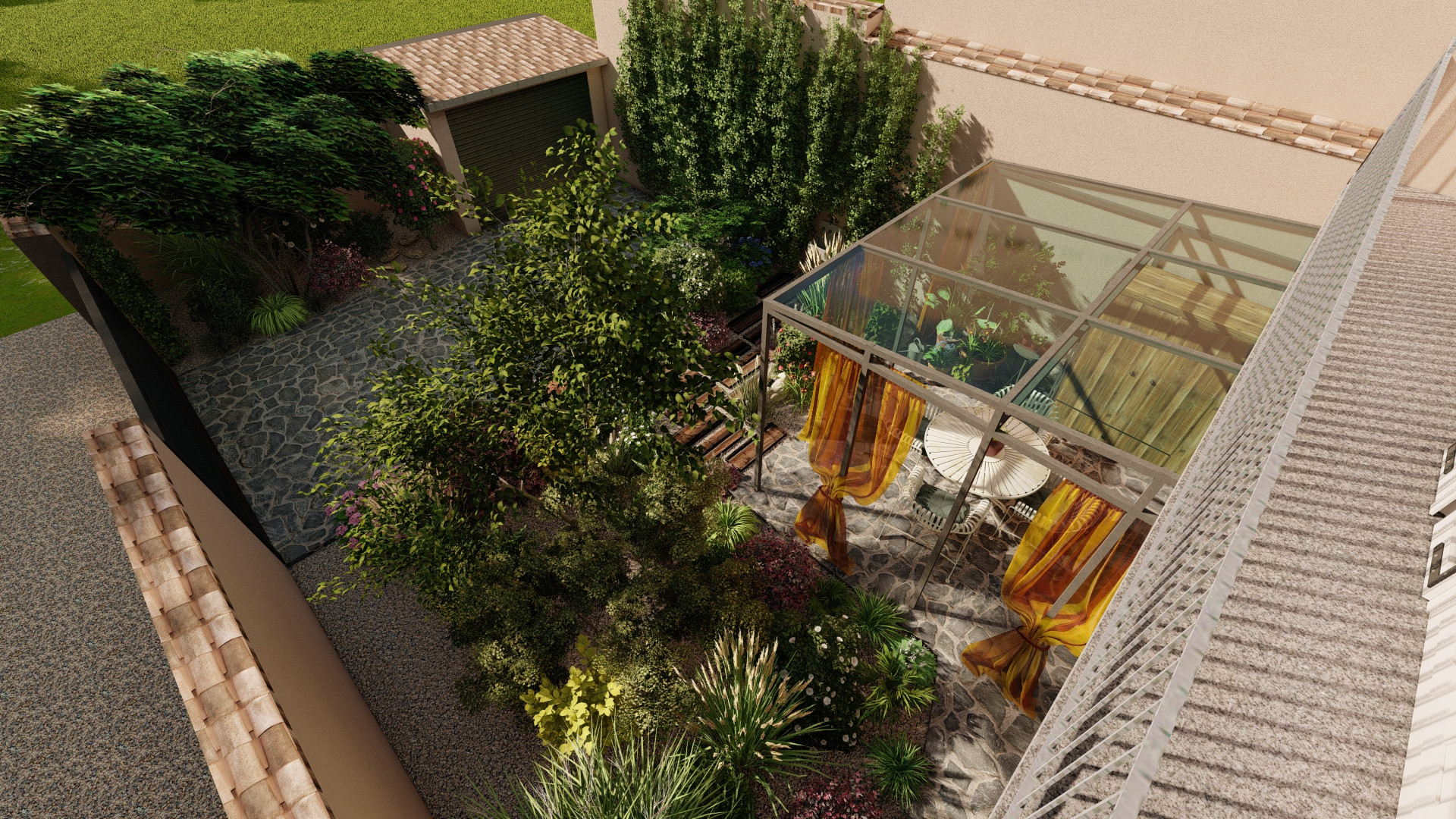 Veranda cottage