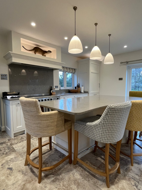 Open Plan Kitchen Diner transitional-kitchen