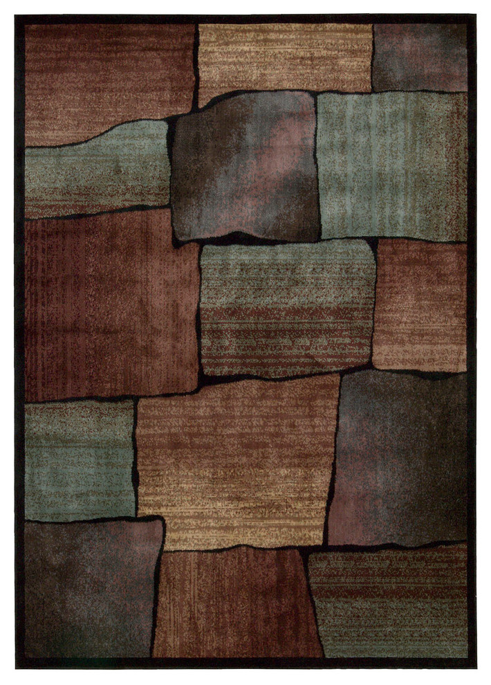 Nourison Expressions Multicolor Area Rug, 2'x2'9", 2'x2'9