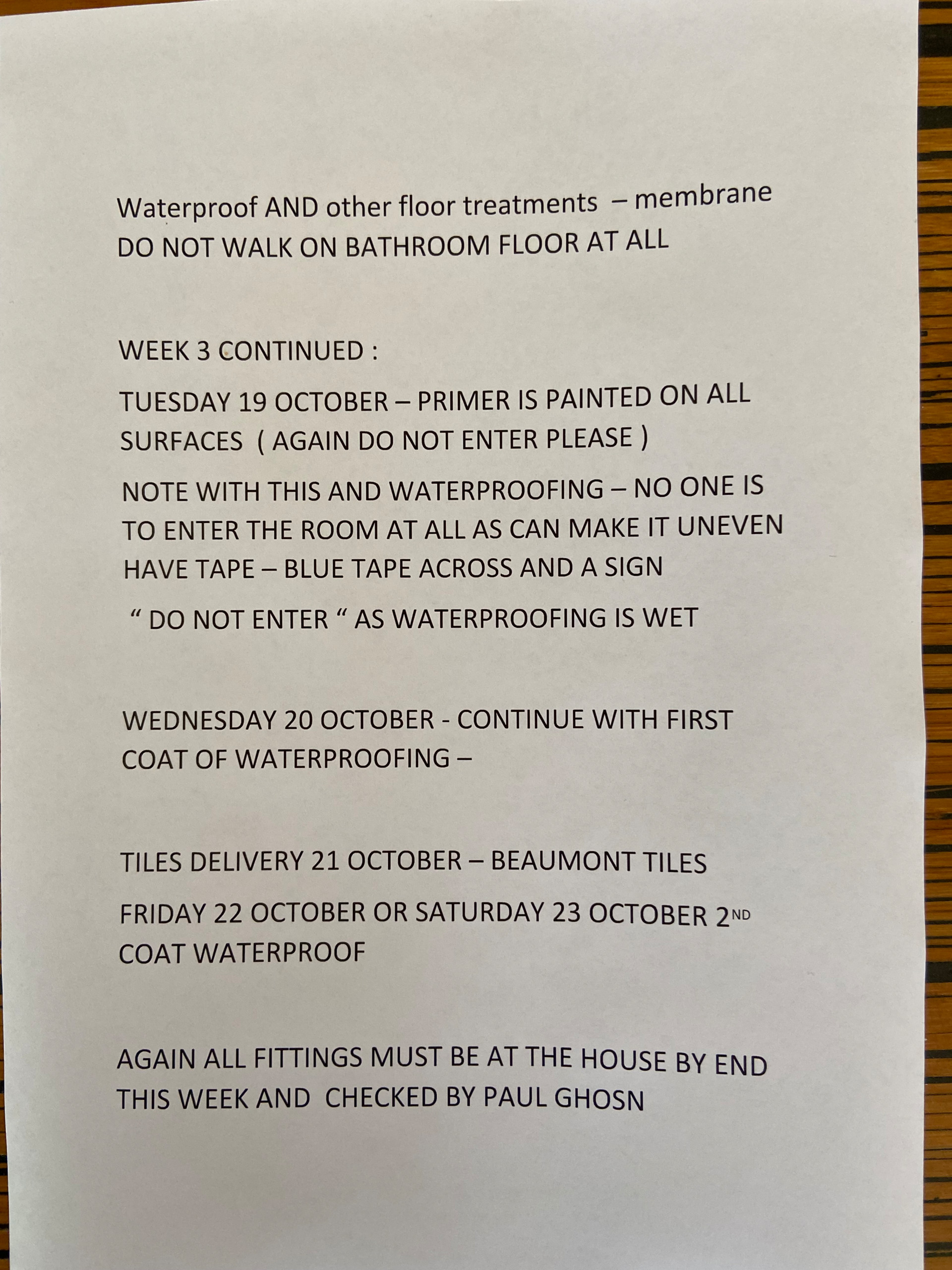 FIX OUR BROKEN BATHROOM PLEASE