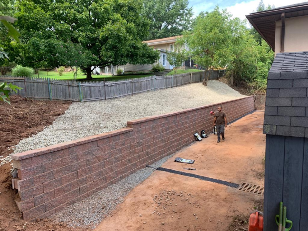 Masonry work and pavers