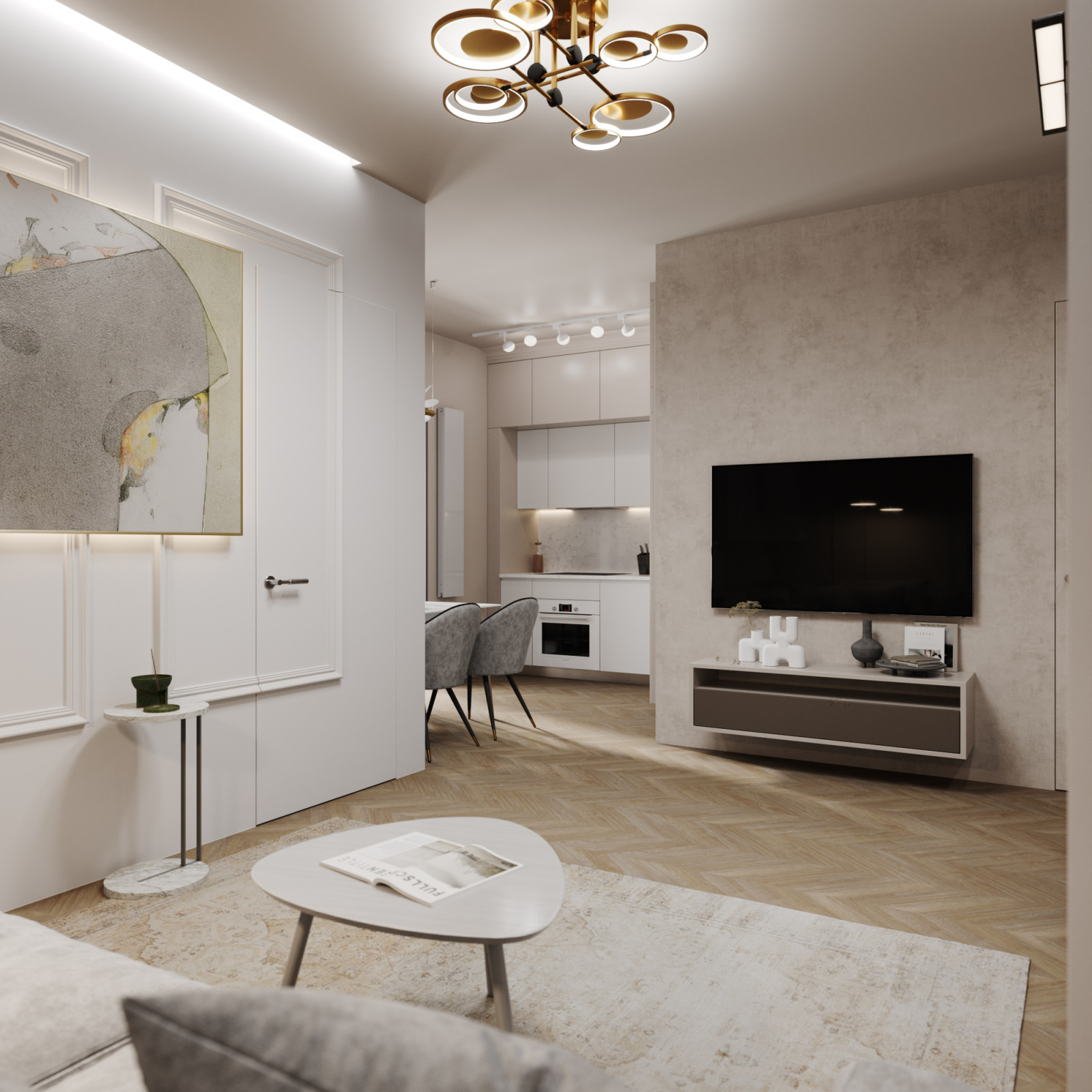 Однокомнатная квартира для студентки