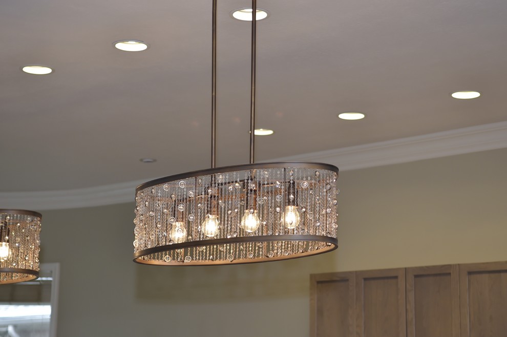 Inspiration for a transitional home design remodel in Dallas