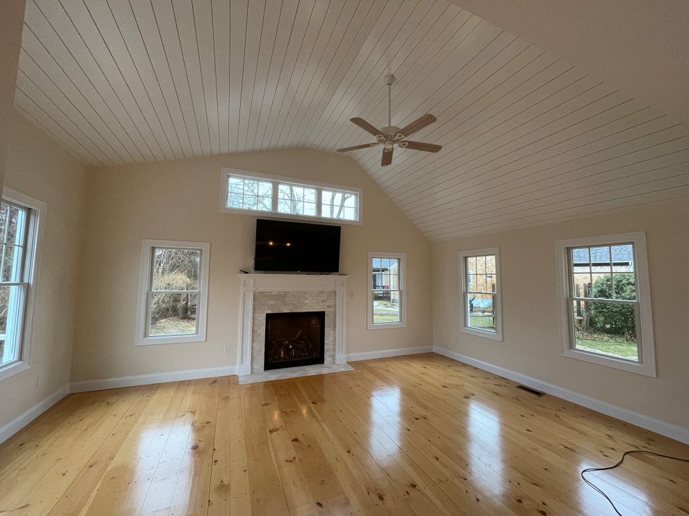 Cape Style Home Sunroom Addition