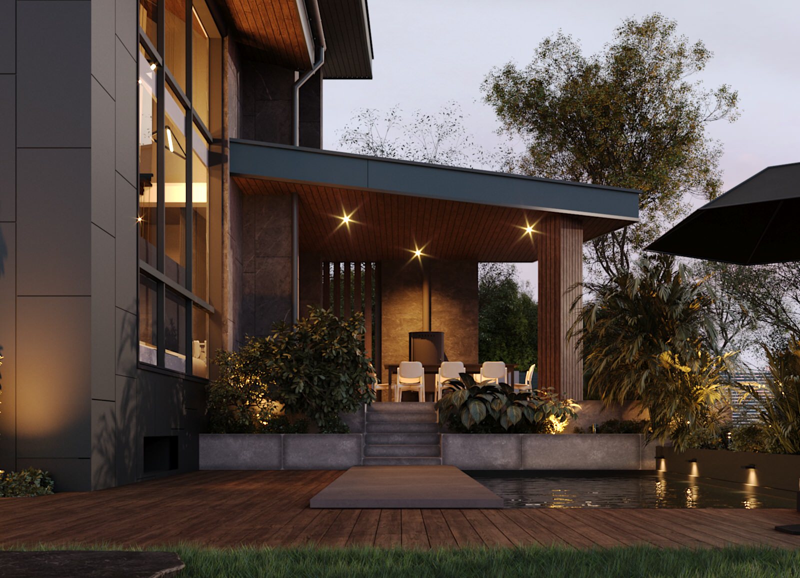 Частный дом в пос. Тайтурка