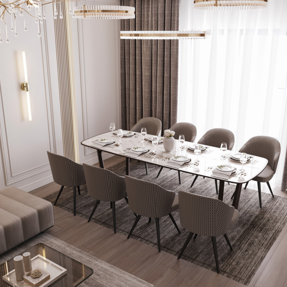 Столовая для большой семьи