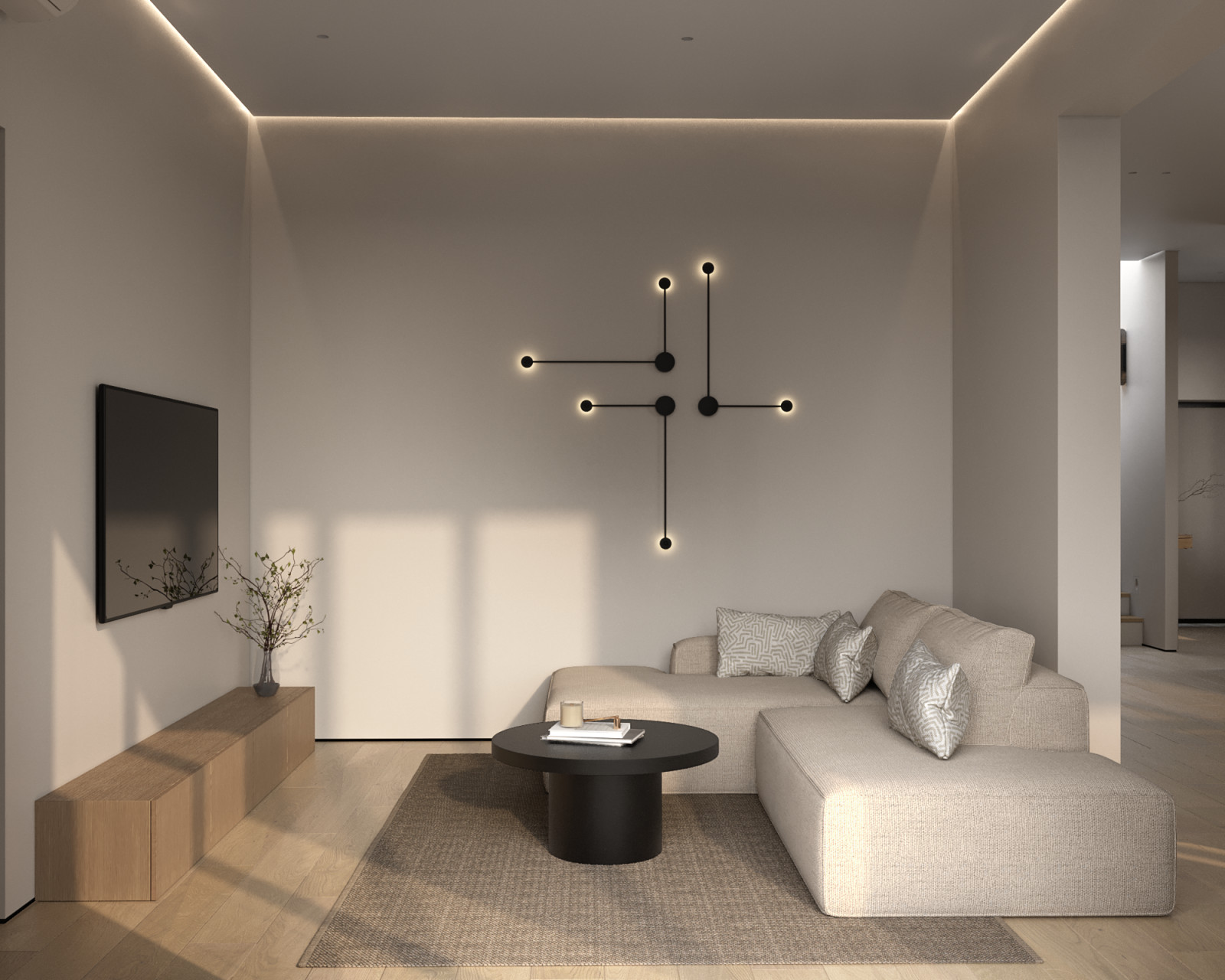 Коттедж в Мытищах, д. Шолохово — современный стиль с элементами минимализма