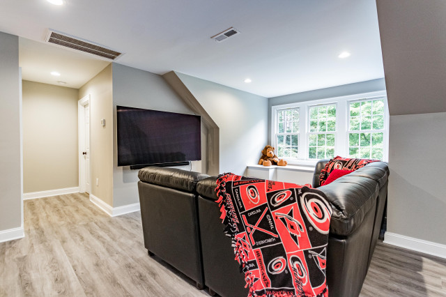 Raleigh Attic Conversion wohnzimmer