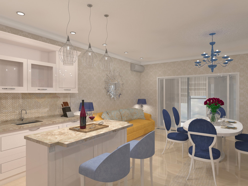 Эскизный проект для МФК  НОВОСИТИ