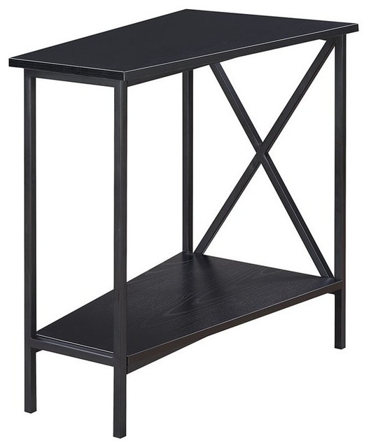 Tucson Wedge End Table Black