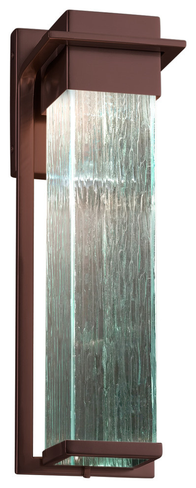 Fushion Pacific Large Outdoor Wall Sconce, Rain - Transitional ...