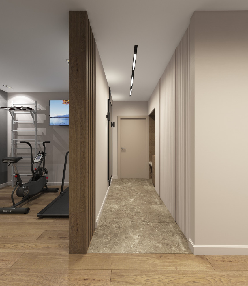 Проект квартиры в современном стиле