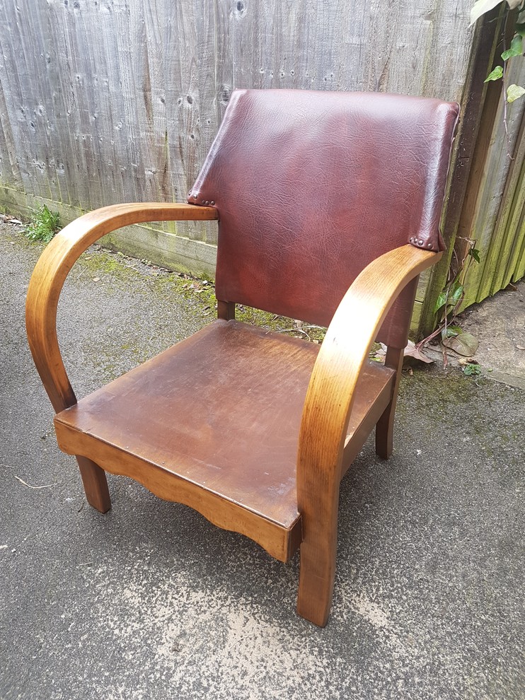 Commission Bent wood armchair