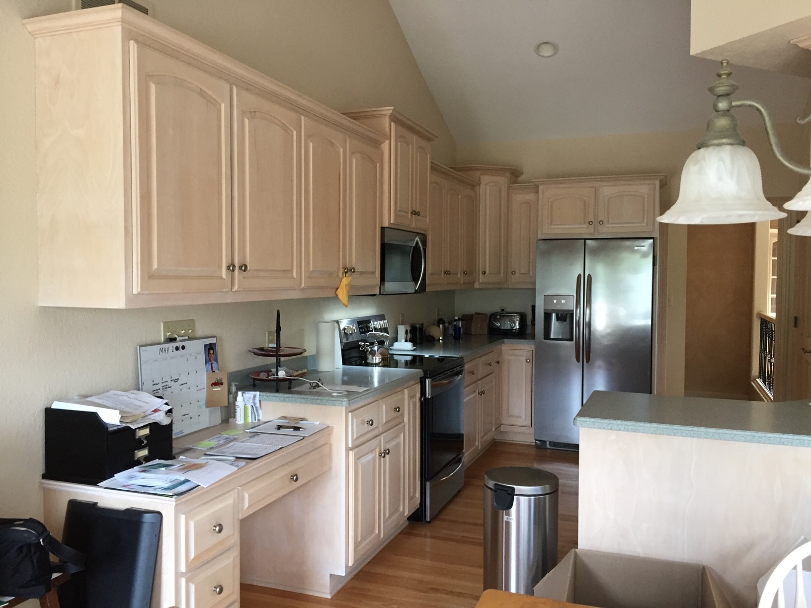 Pewaukee Kitchen and Living Room Remodel-before photo