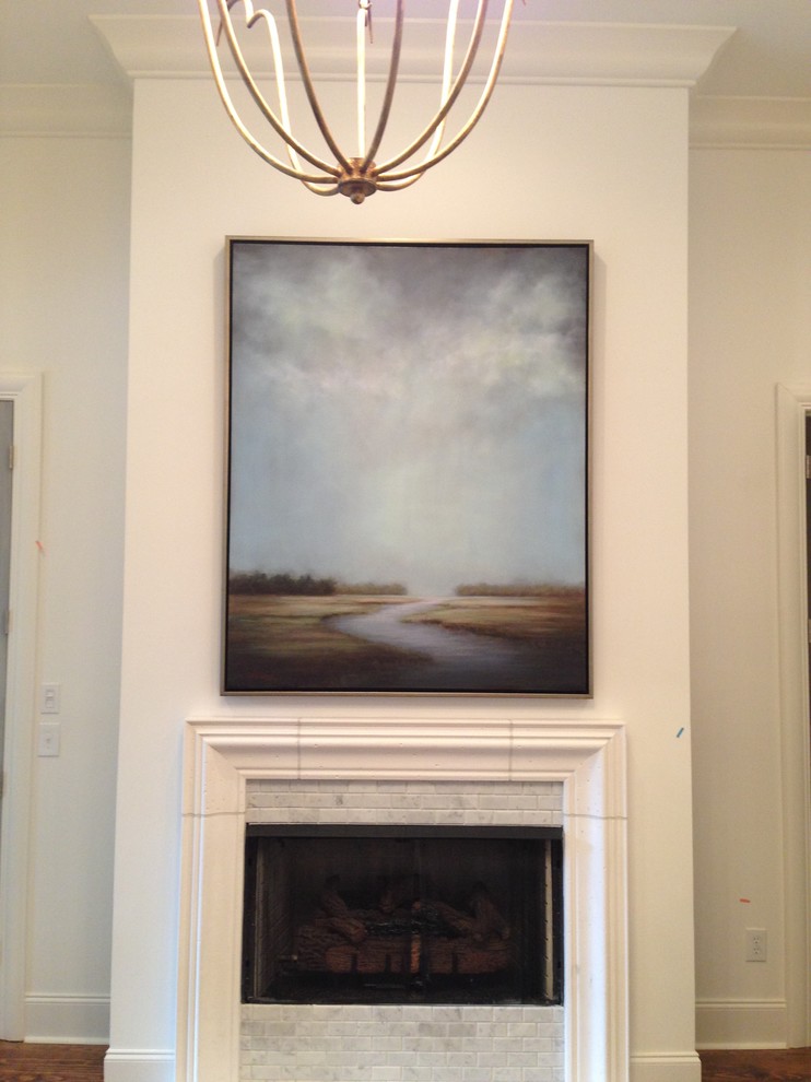 Inspiration for a transitional home design remodel in Jackson