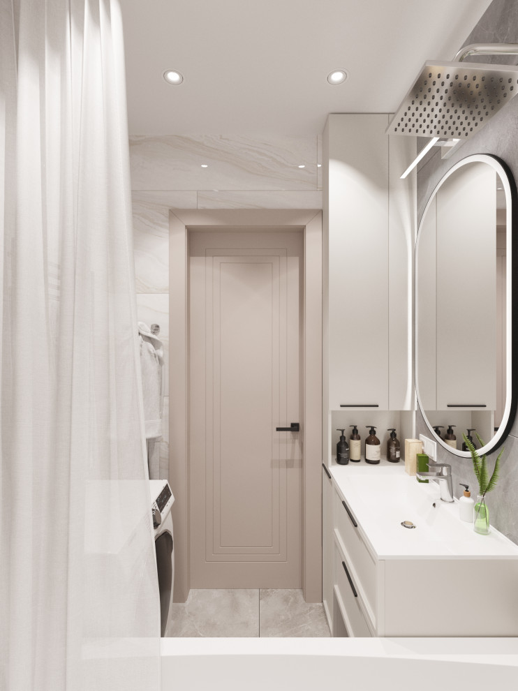 Дизайн проект квартиры 90 м2 с детской комнатой