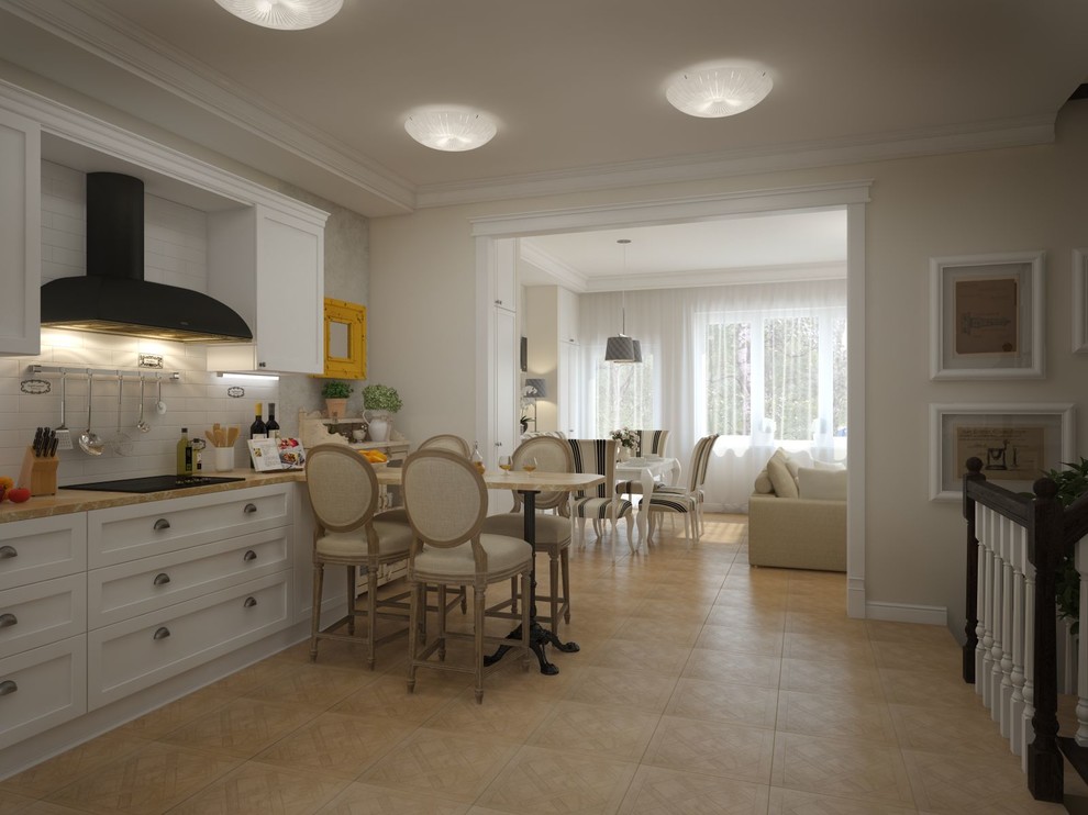 Сочетание в стилей в таунхаусе в Николино