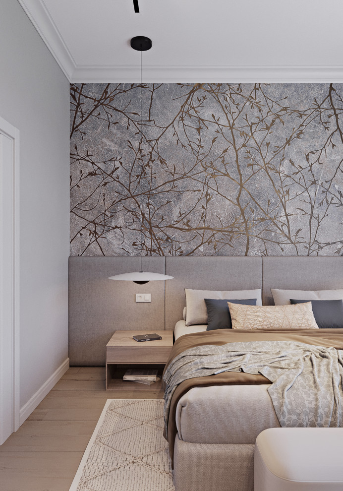 Дизайн проект спальни ул. Городовикова г. Воронеж