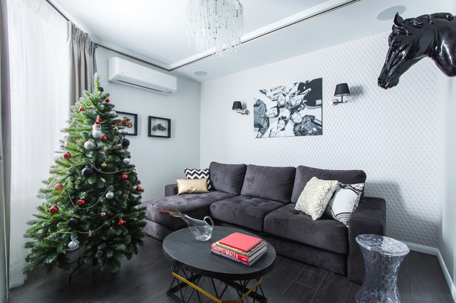 Appartment contemporary-vardagsrum