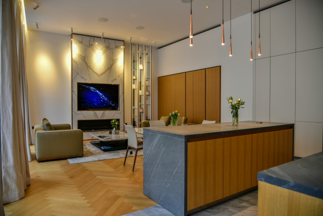 One Kensington Gardens contemporary-living-room