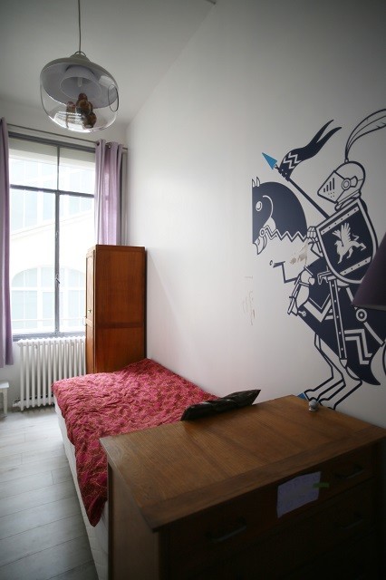 Idée de décoration pour une chambre d'enfant design.