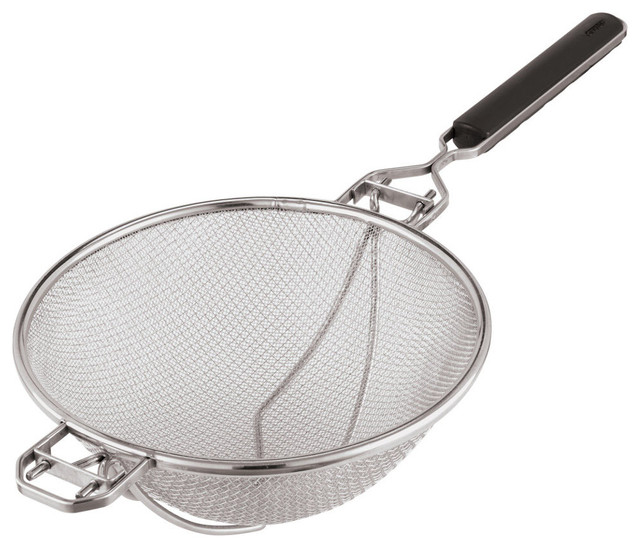 11-7/8-in. Stainless-steel Strainer with Reinforced Support