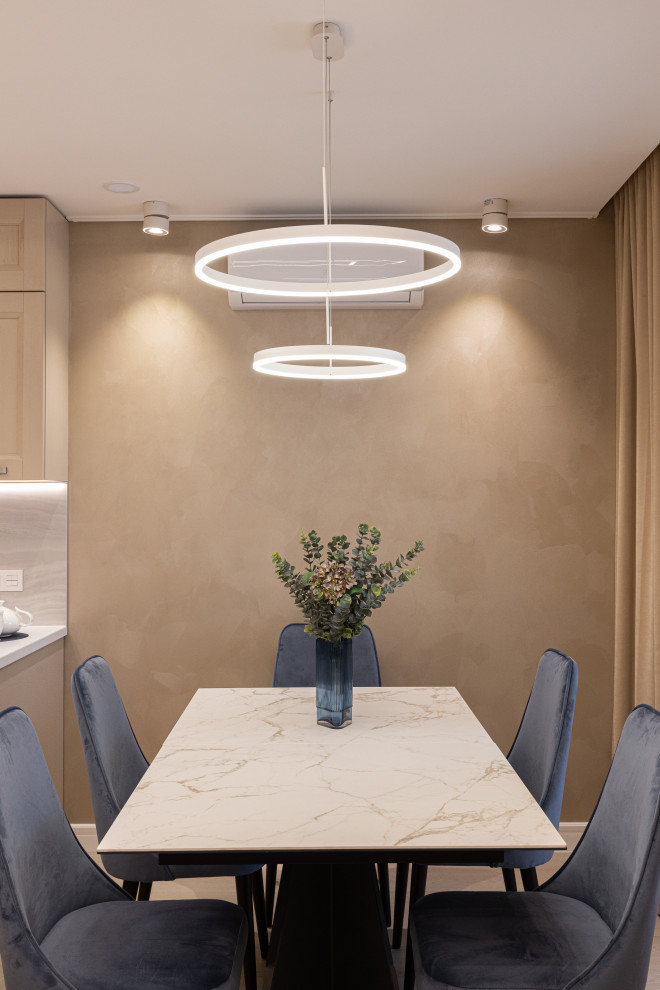 Реализованный дизайн-проект квартиры 4+ г.Тюмень