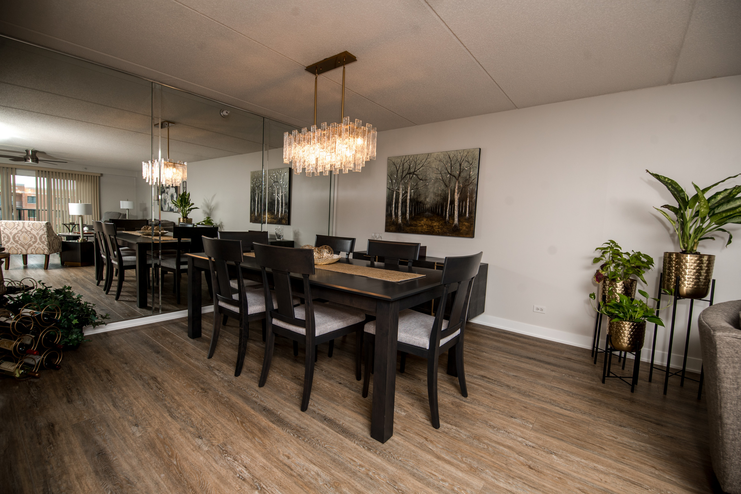 The penthouse renovation