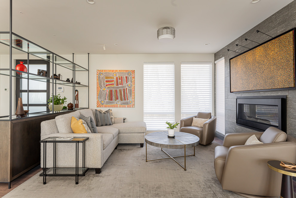 Asheville Contemporary Renovation & Garage Addition - Contemporary ...