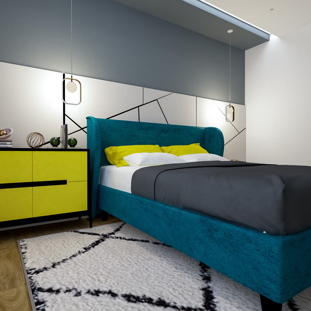 2020. 05. 02. Проект дизайна интерьера квартиры (спальня  2)