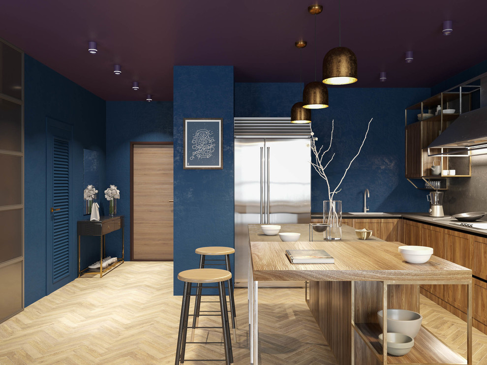 Проект квартиры студии "ЖК Академический"