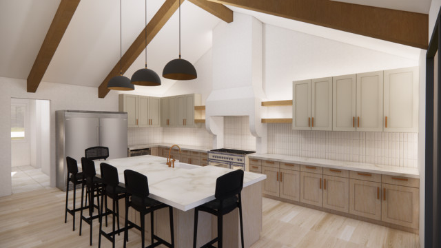 Bernal transitional-rendering