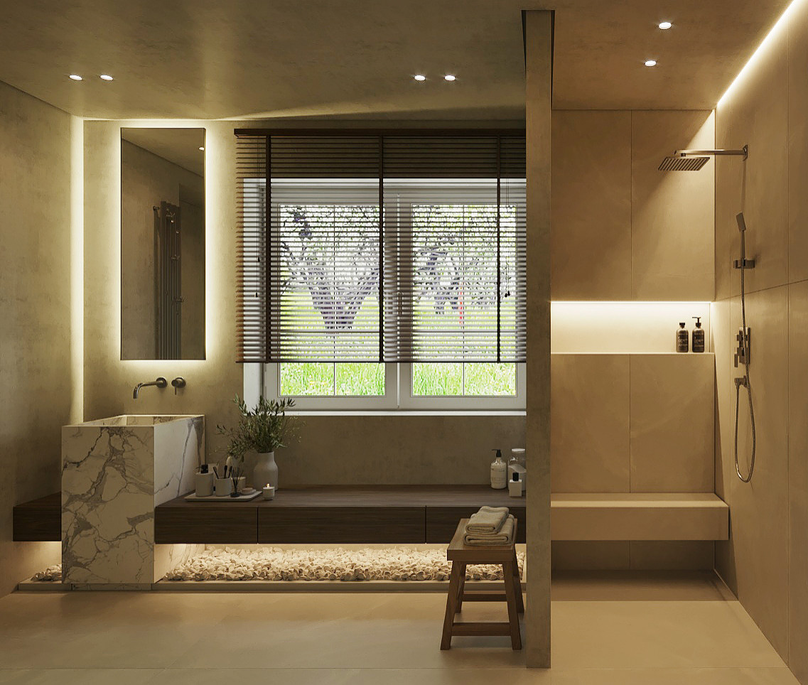 дом в стиле минимализм