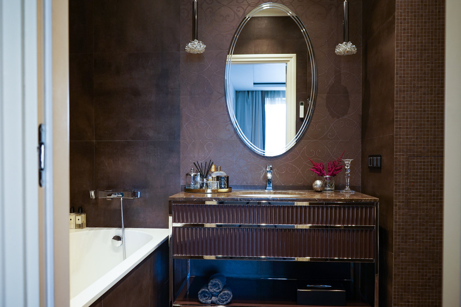 Дизайн интерьера трёхкомнатной квартиры