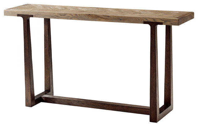 Chevron Modern Console Table - Modern - Console Tables - by English ...