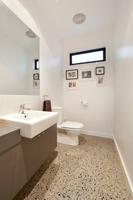 Glen Iris Residence contemporary-bathroom