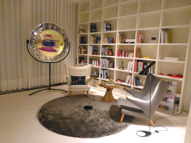 Schone Teppiche Im Musik Und Lesezimmer Contemporary Living
