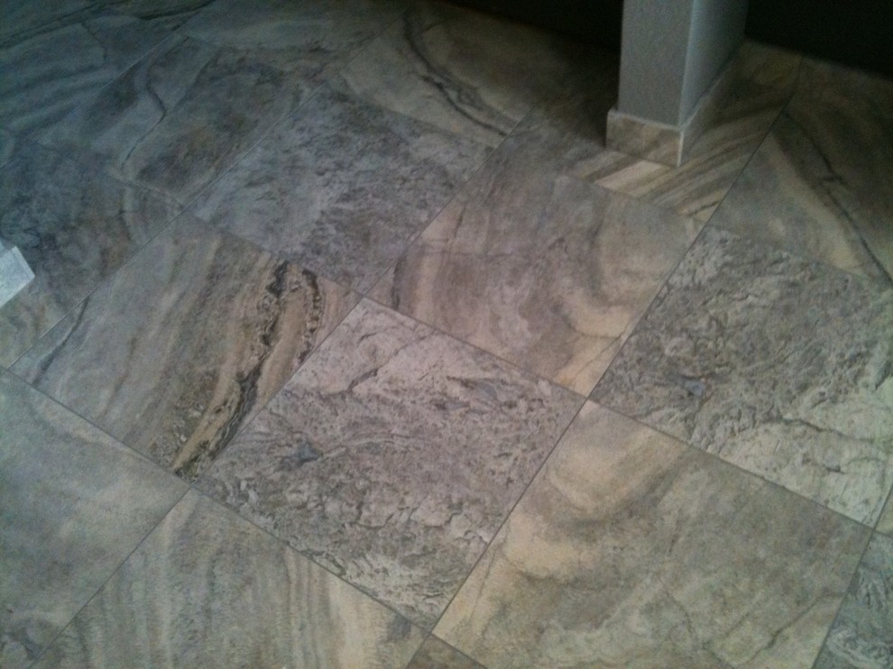 Inspiration for a transitional bathroom remodel in Phoenix